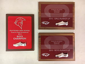 Track and Field Platteview High School invitational award 2015