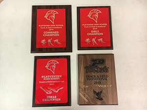Track and Field Platteview High School invitational award 2019